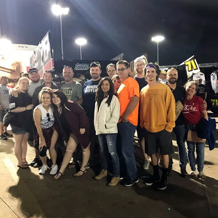 June 27, 2018 The team had an awesome time Saturday night at Knoxville Raceway cheering on one of our own. Thank you to our field manager and favorite racecar driver, Brad Comegys for letting us each take a turn behind the wheel! 🏁