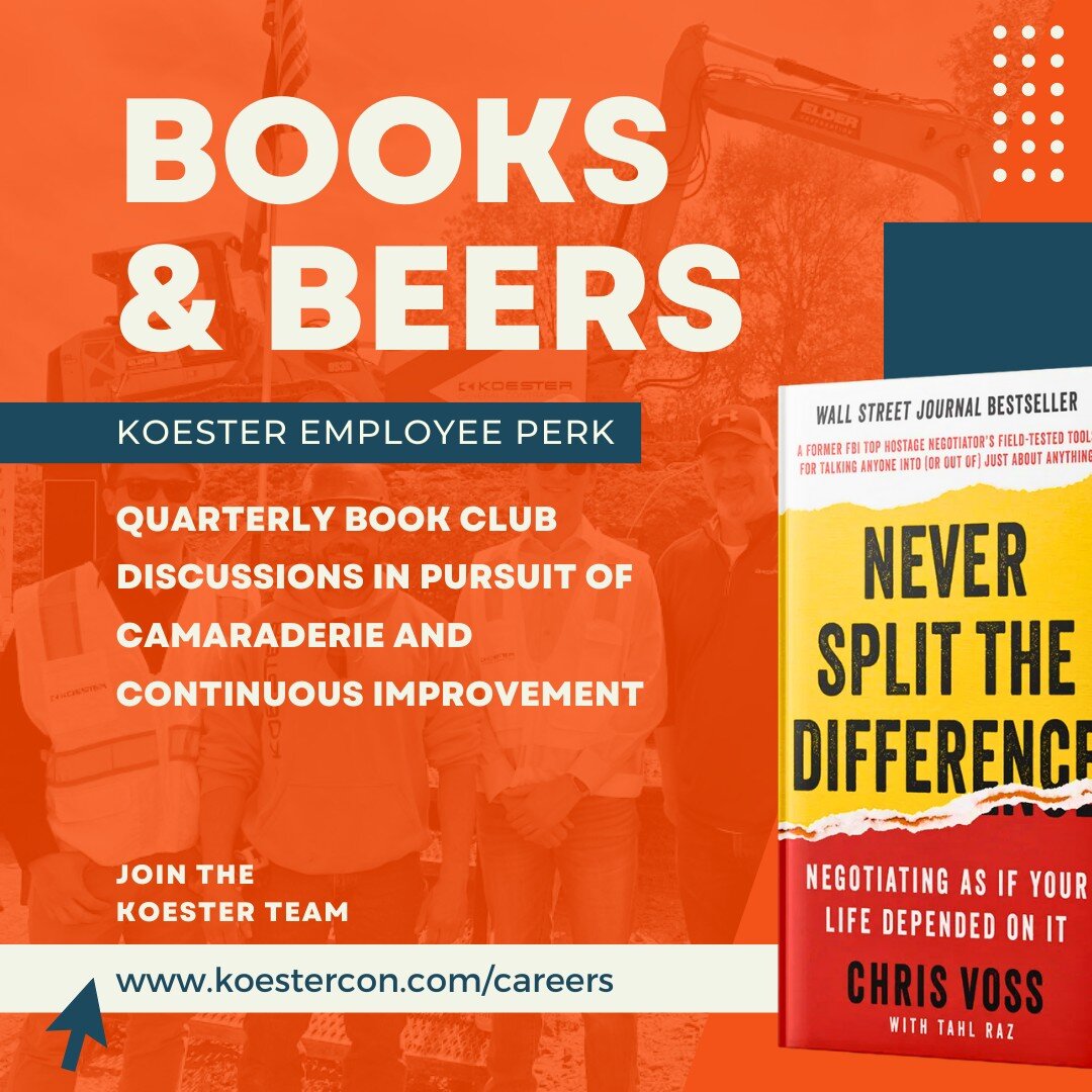 We love a good podcast around here, but there is something so fulfilling about finishing an entire book. Happy 5-year anniversary to Koester's &quot;Books &amp; Beers&quot; book club! 📚