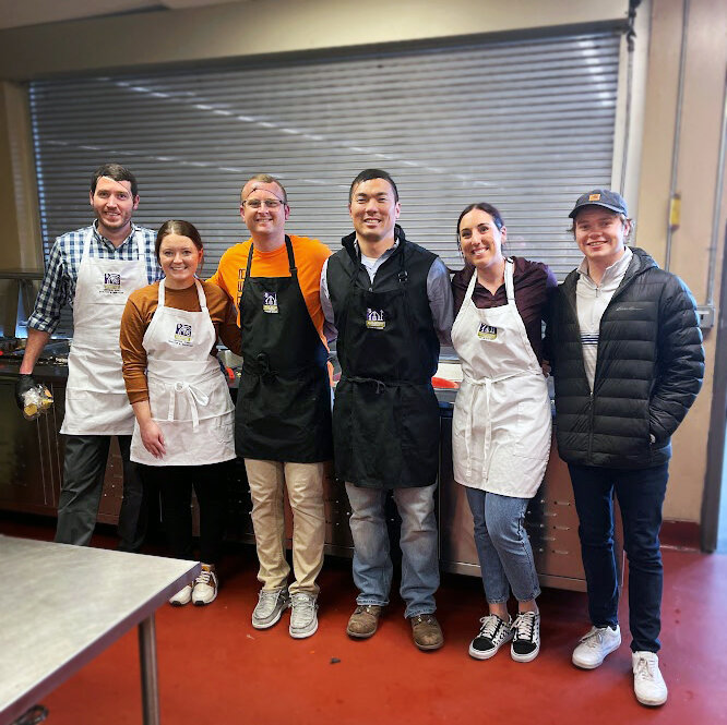 The Koester team is back at Central Iowa Shelter &amp; Services serving lunch to their clients! If your friends, family, or work team are looking for a volunteer opportunity, CISS is always looking for groups of 5-10 people to serve meals at their do