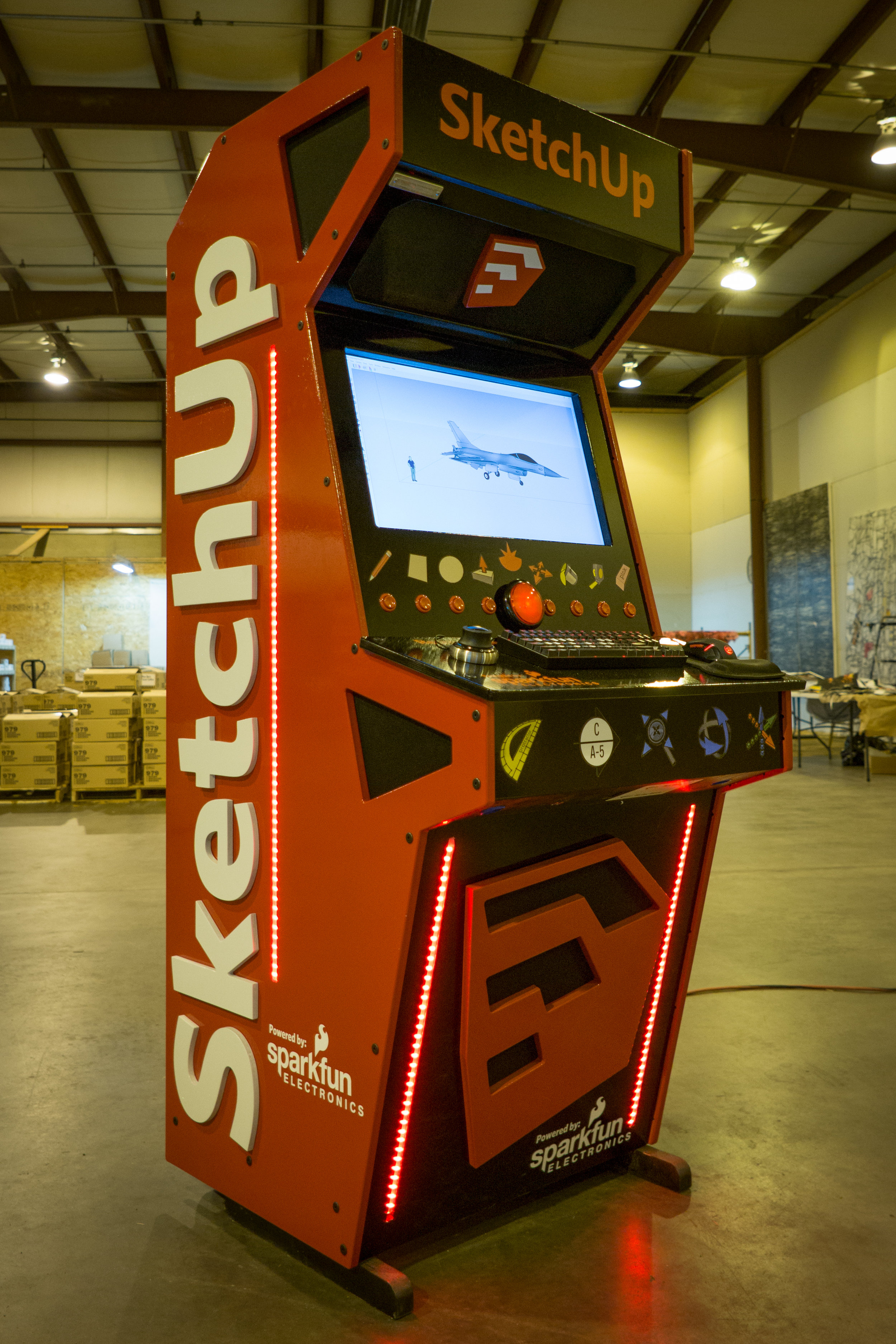 Arcade Machines Digitally Fabbed