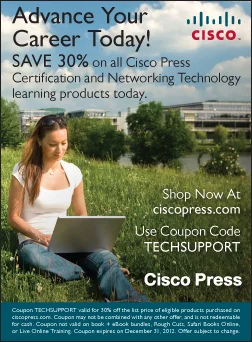 Enjoy 30% naspa discount with cisco press using coupon code: techsupport