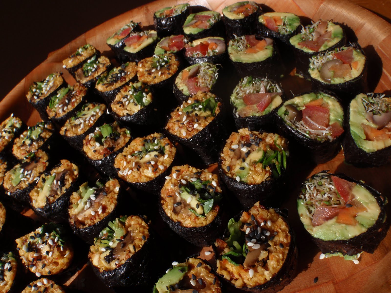 Perfect for filling seaweed rolls