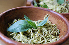 Raw Pesto Pasta