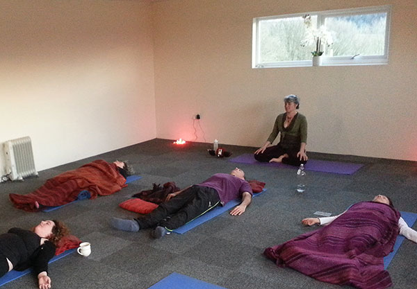 Yoga sessions on our UK detox retreats
