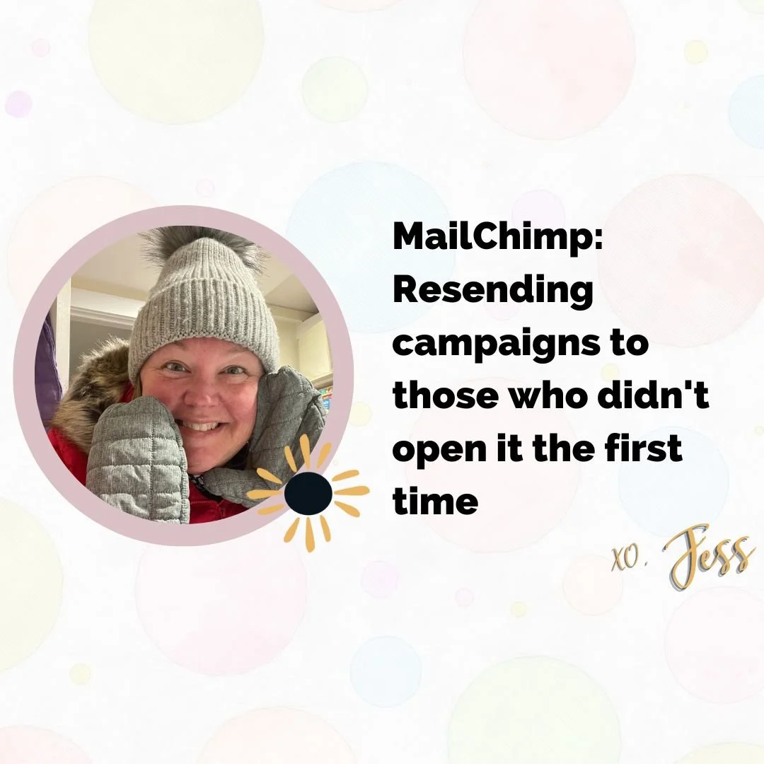 Resending MailChimp campaigns to those who didn't open it the first time
