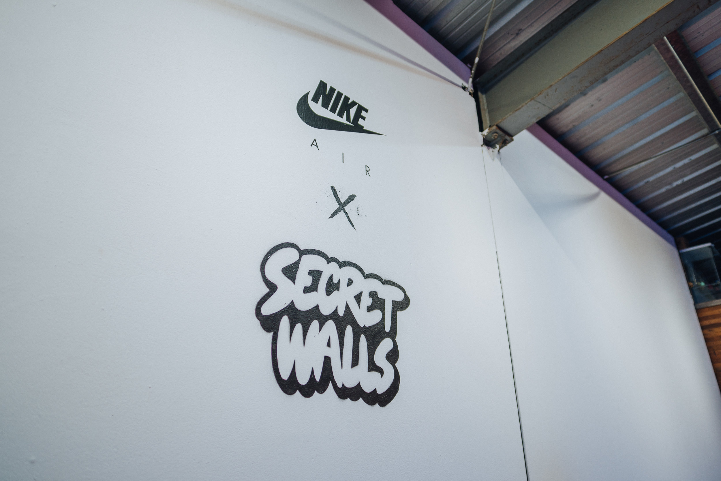 Nike x Secret Walls