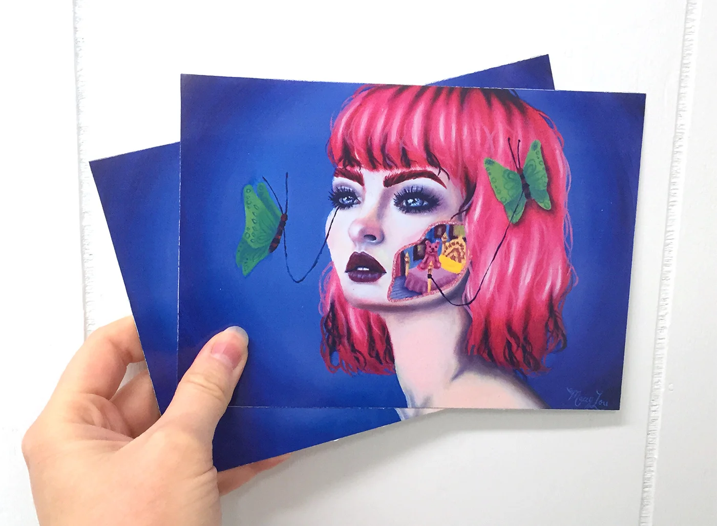 Attachment 7 X 5 Art Print Of Oil Painting Glossy Paper Maceylou