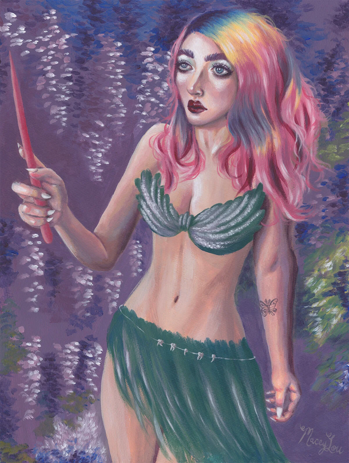 "Enchantment" Acrylic Painting