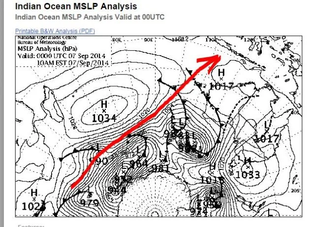 A long stretch of fetch pointing to Indo