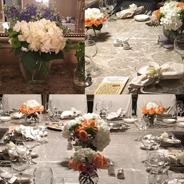 Passover Sedar 2018  #familytime #pesach2018 #passover #matzah #stylist #tablesetting