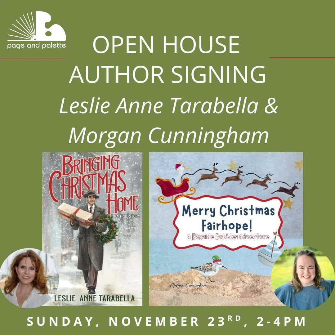 Leslie Anne Tarabella &amp; Morgan Cunningham -- Open House Signings