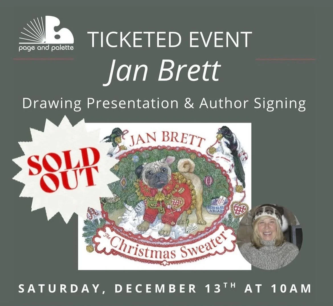 Jan Brett -- Ticketed Drawing Presentation &amp; Author Signing 