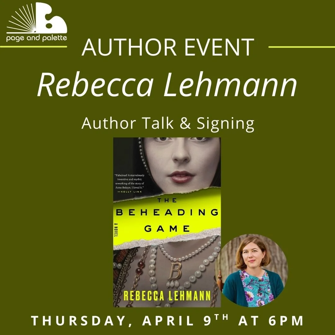 Rebecca Lehmann -- Author Event
