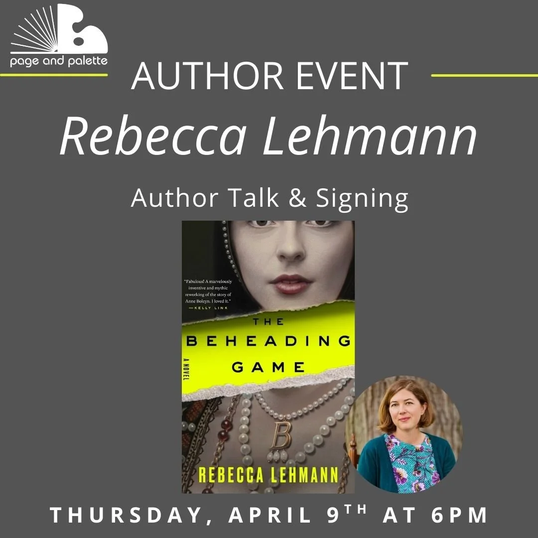 Rebecca Lehmann -- Author Event