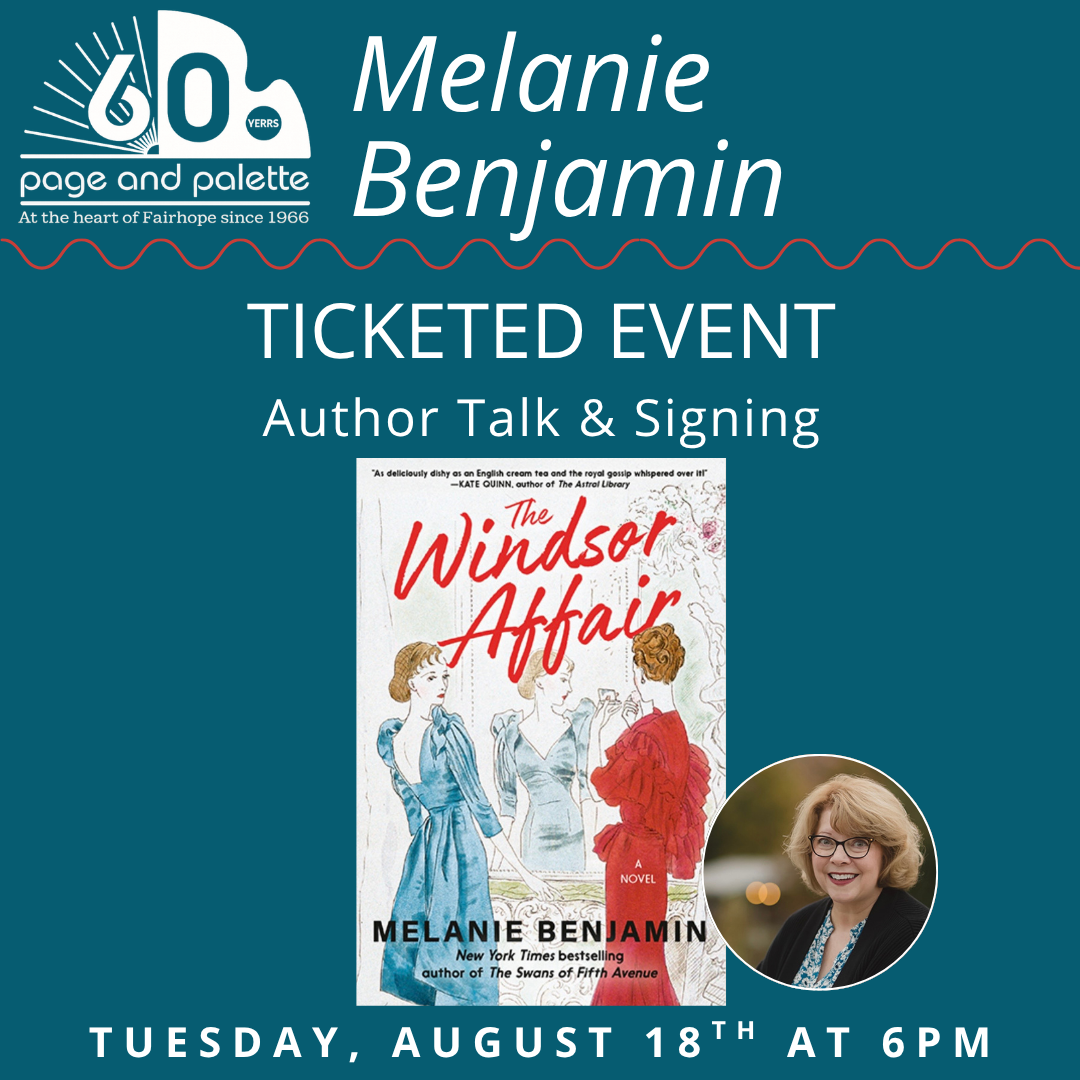 Melanie Benjamin -- Ticketed Event