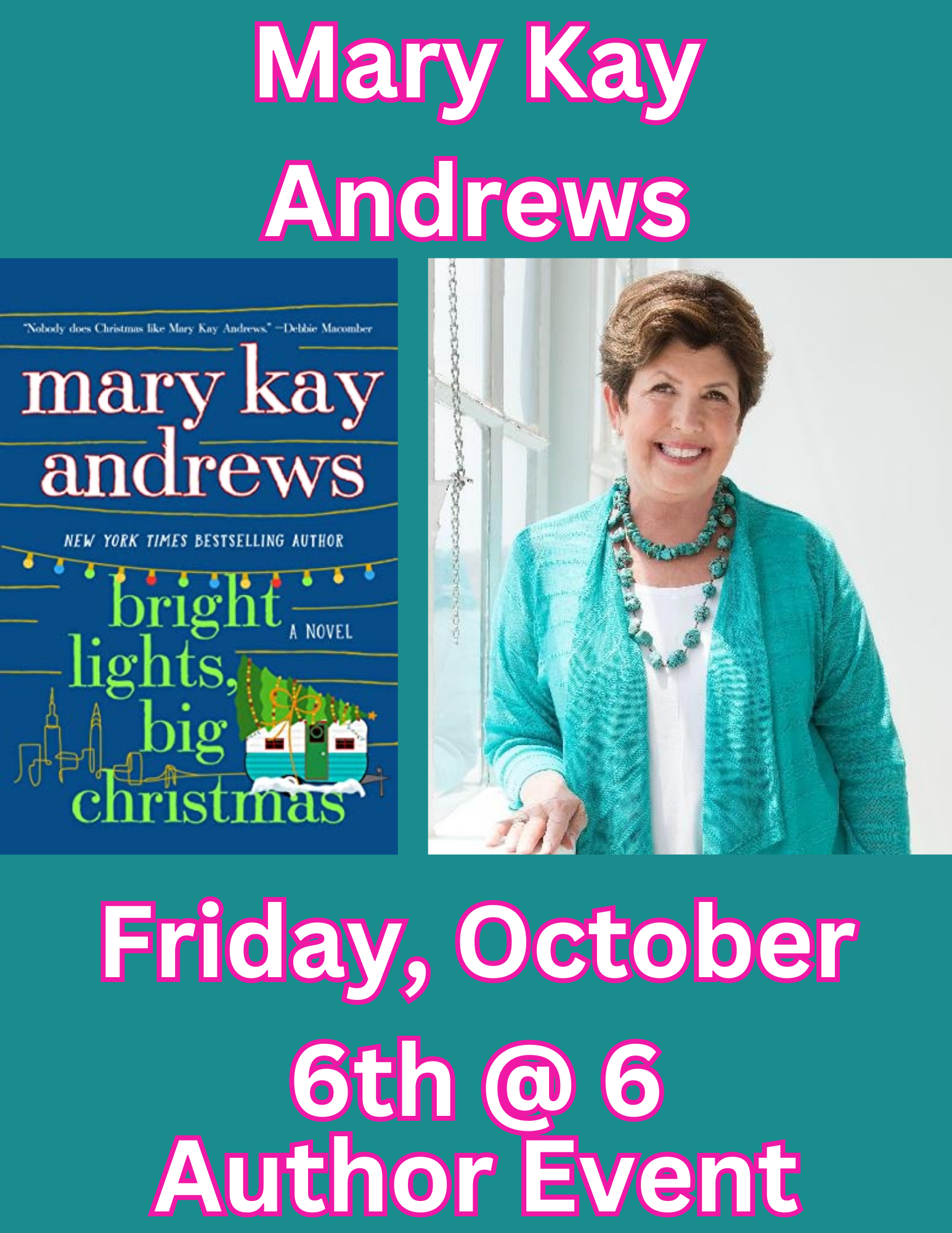 Mary Kay Andrews Author Event — Page & Palette