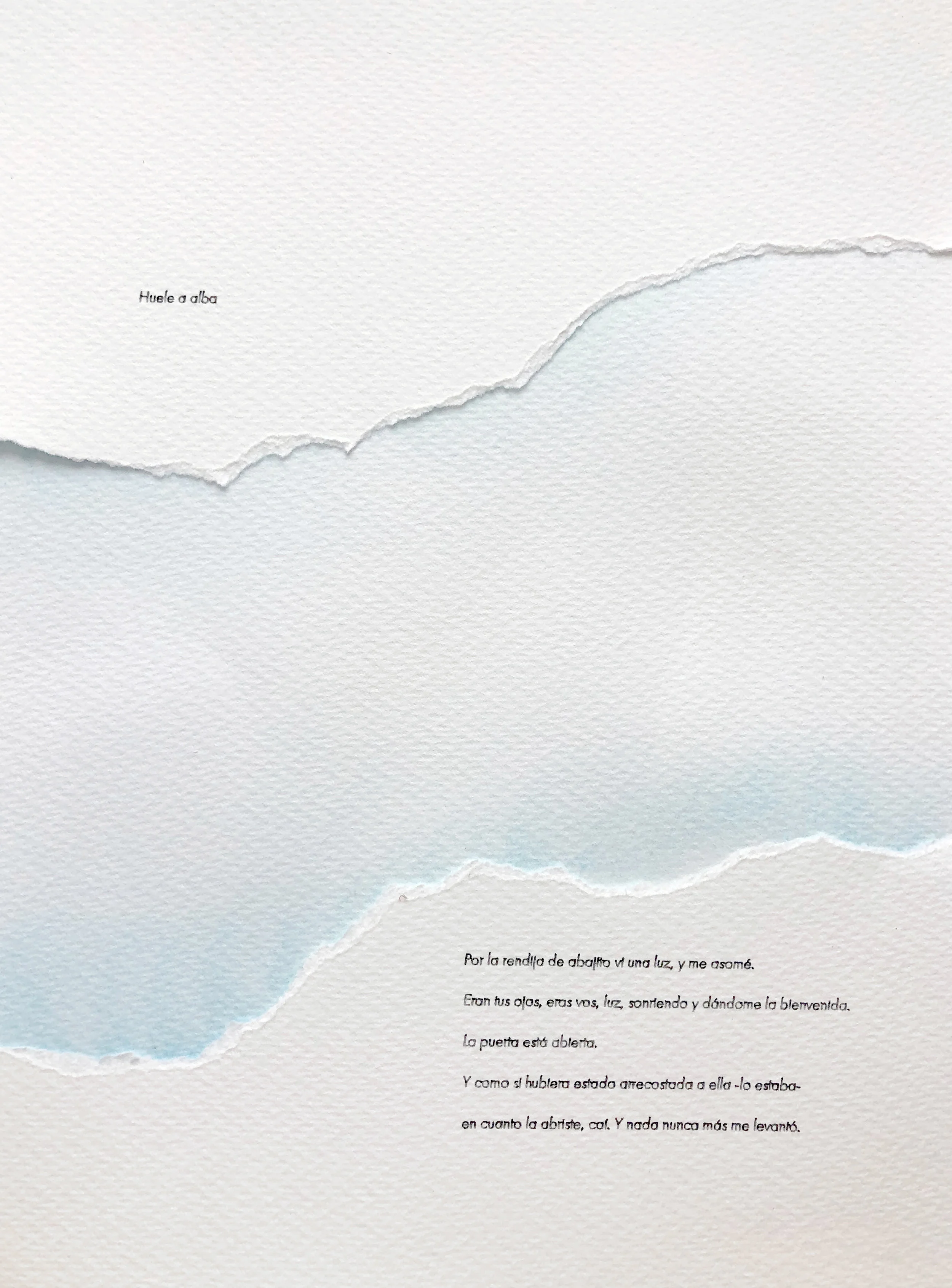 Huele a alba, 2019
