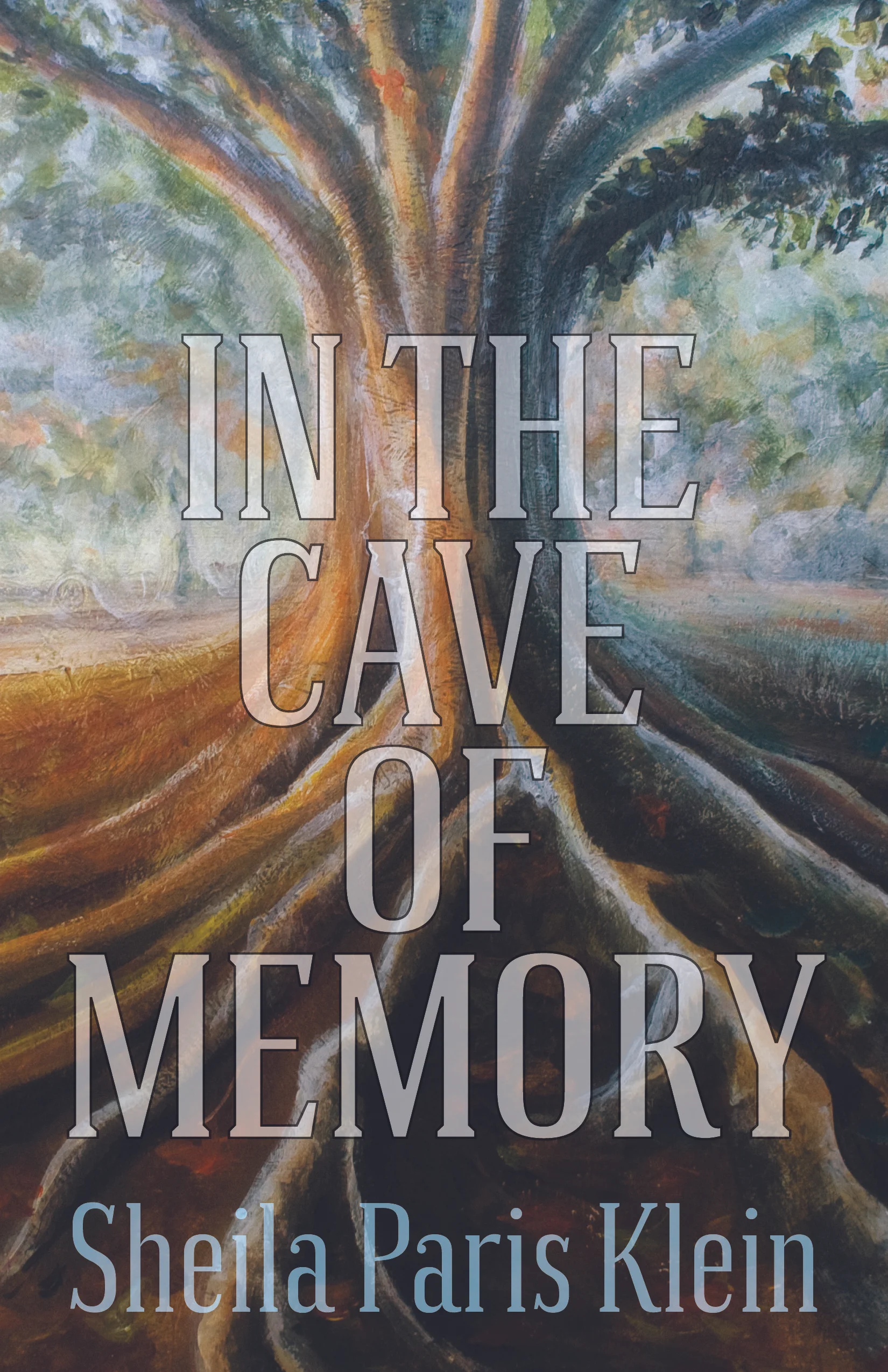 In the Cave of Memory superimposed over a branching tree.