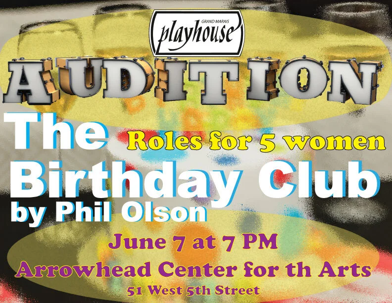 Auditions for The Birthday Club by Phil Olson