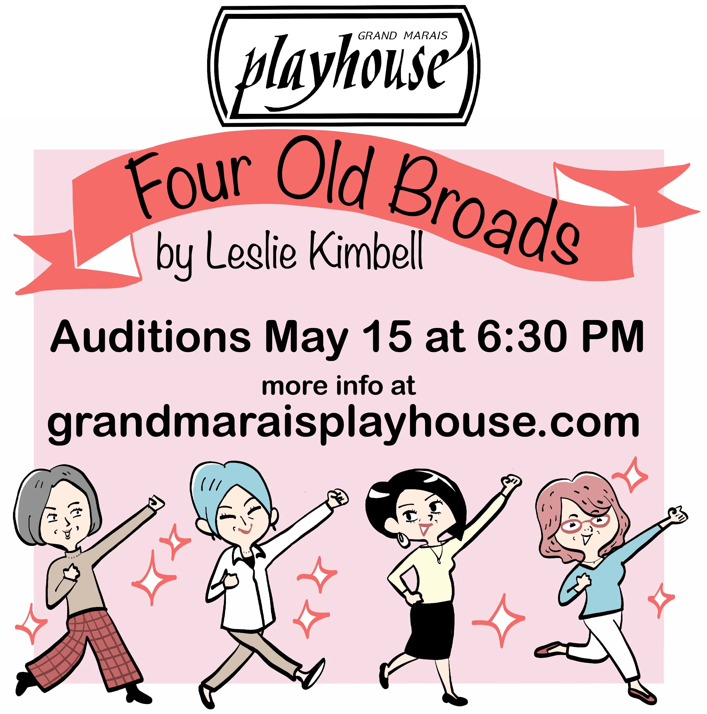 Auditions for "Four Old Broads"