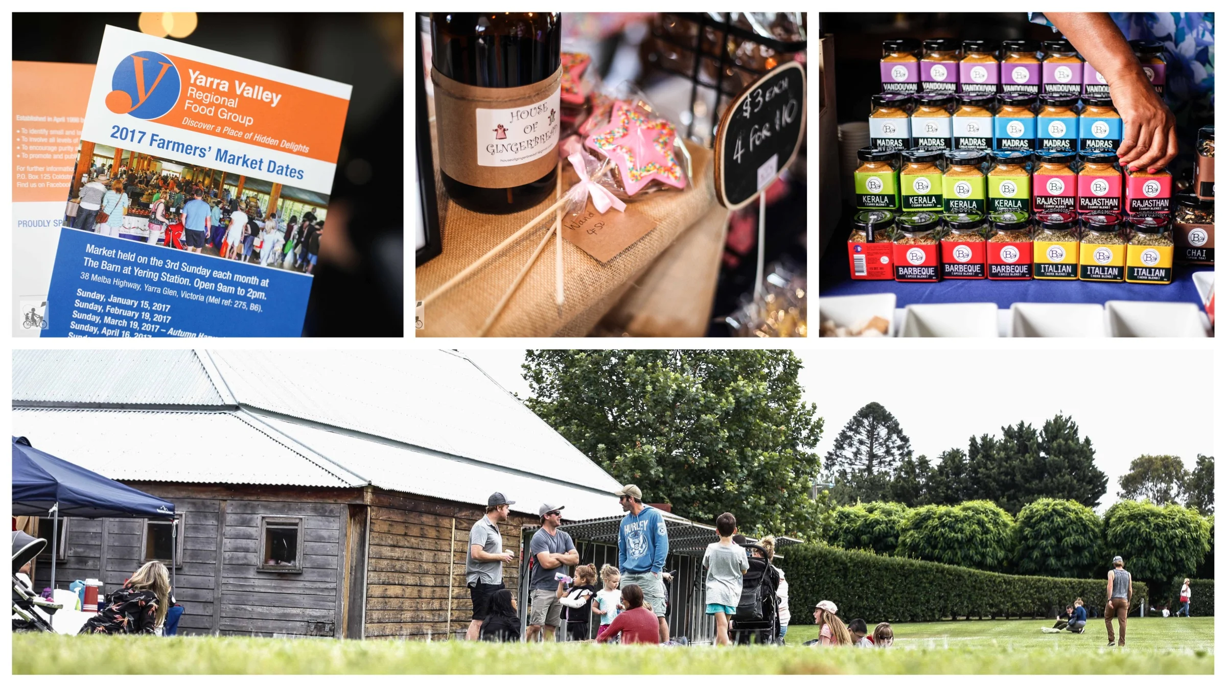 yarra valley regional food group farmers market, yering