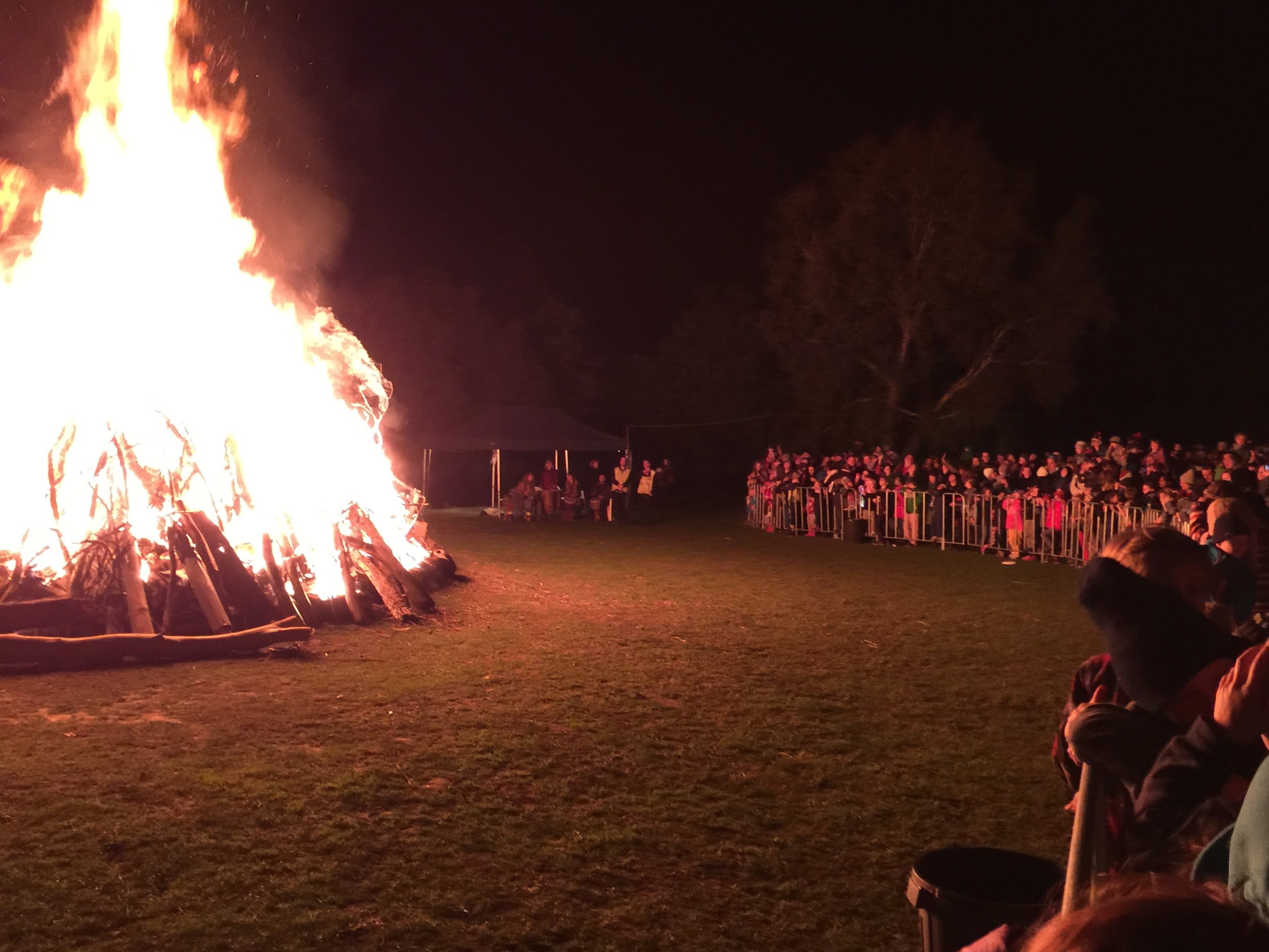 Winter Solstice Bonfire Collingwood Children S Farm Abbotsford
