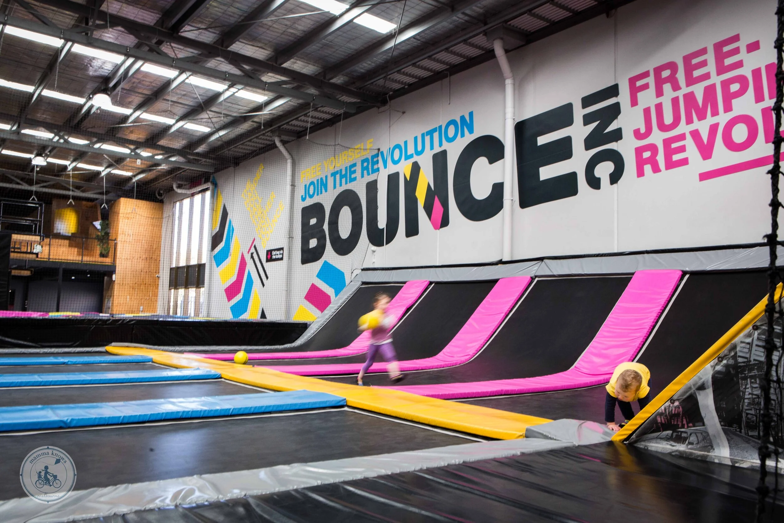 bounce inc, blackburn north — mamma knows east