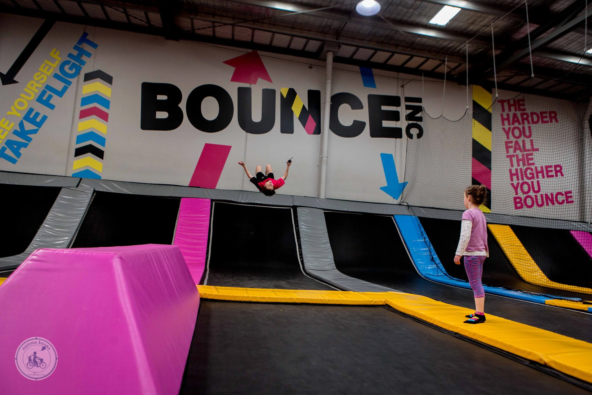 bounce inc, blackburn north — mamma knows east