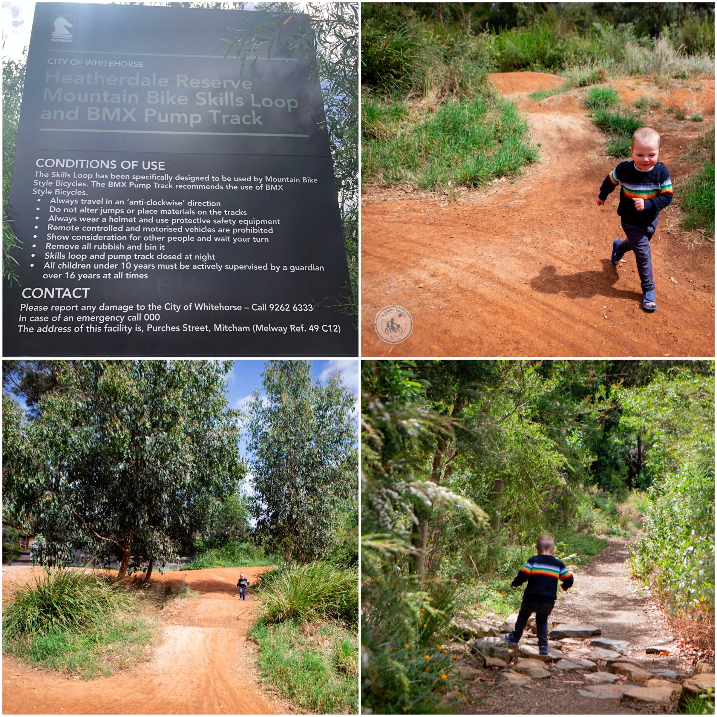 heatherdale bmx pump tracks, mitcham — mamma knows east