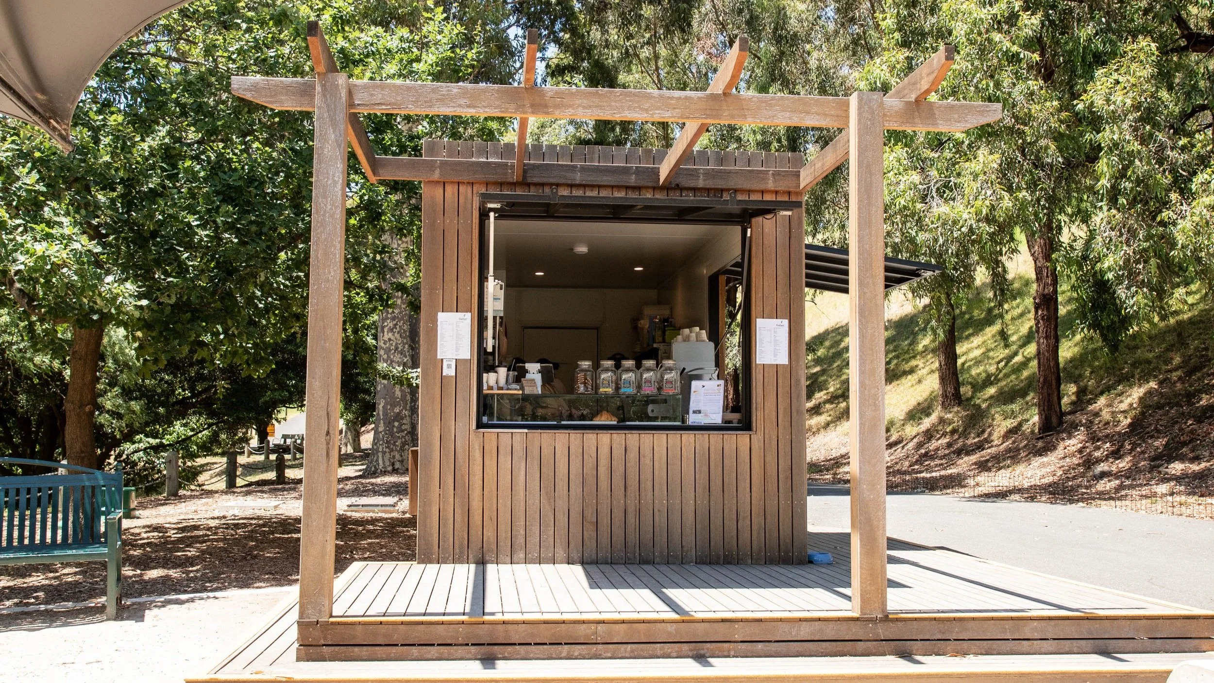 gather food coffee and co @ wilson botanic park, berwick