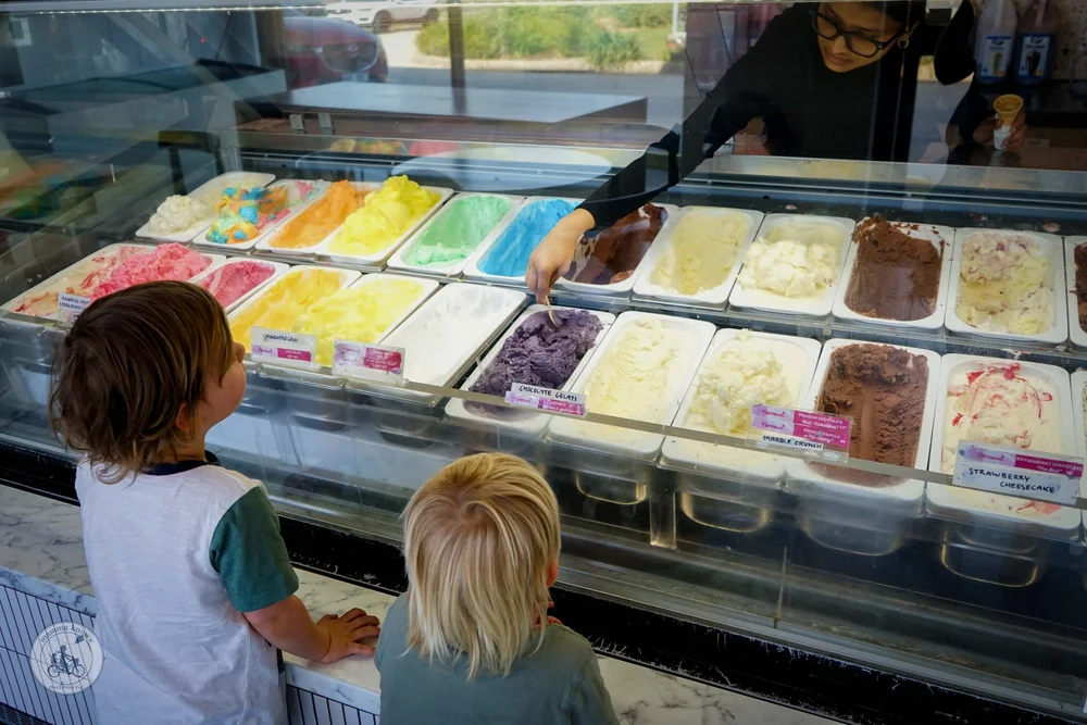 carousel ice cream & cake