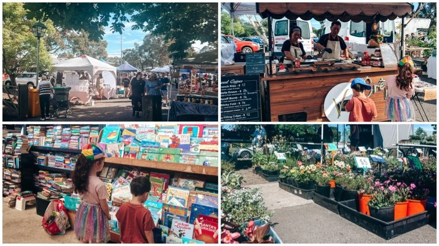 akoonah park market, berwick