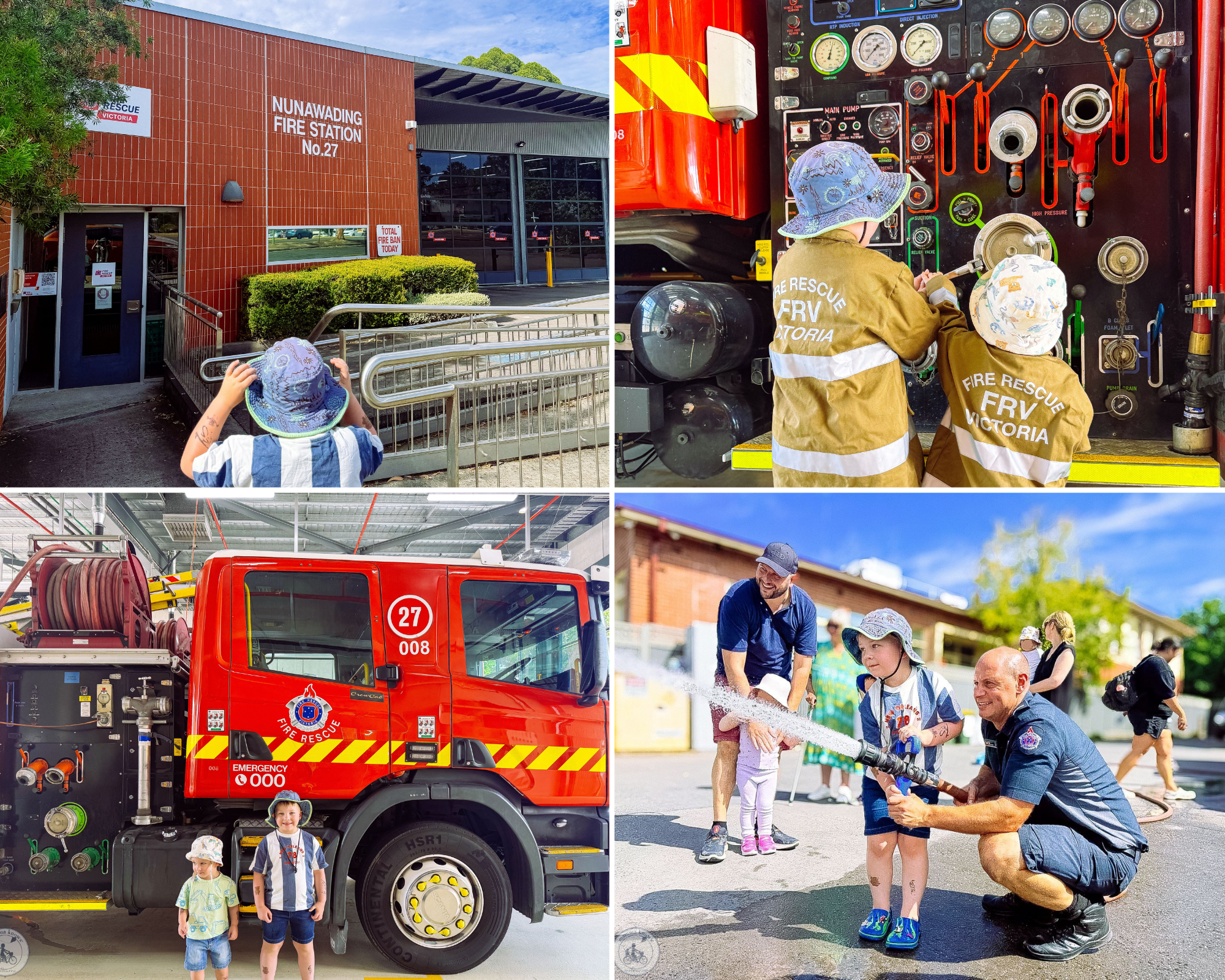 nunawading fire station display, nunawading