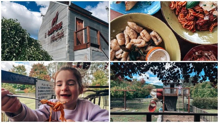 lupo's kiln cafe, myrtleford