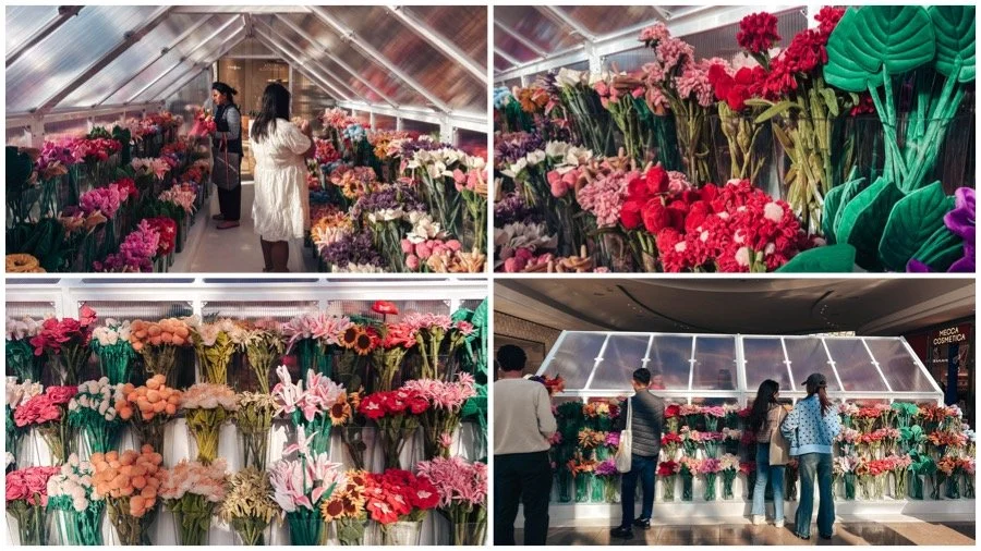 cj hendry flower shop pop-up @ chadstone shopping centre, chadstone