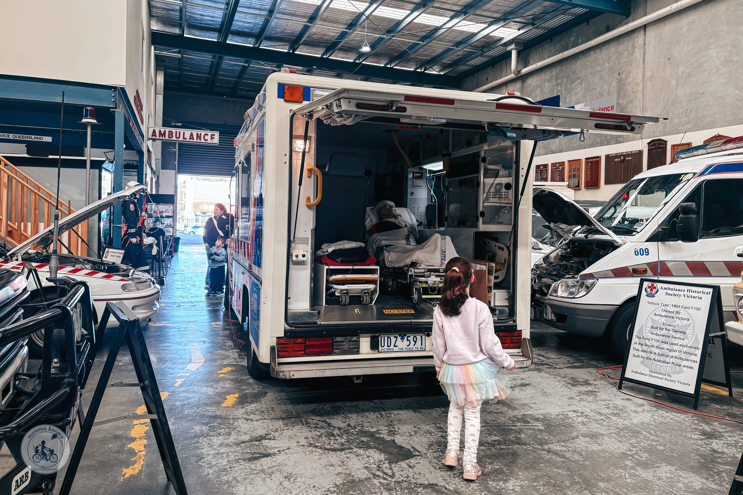 Mamma Knows East - Ambulance Victoria Chas Martin OAM Museum, Bayswater