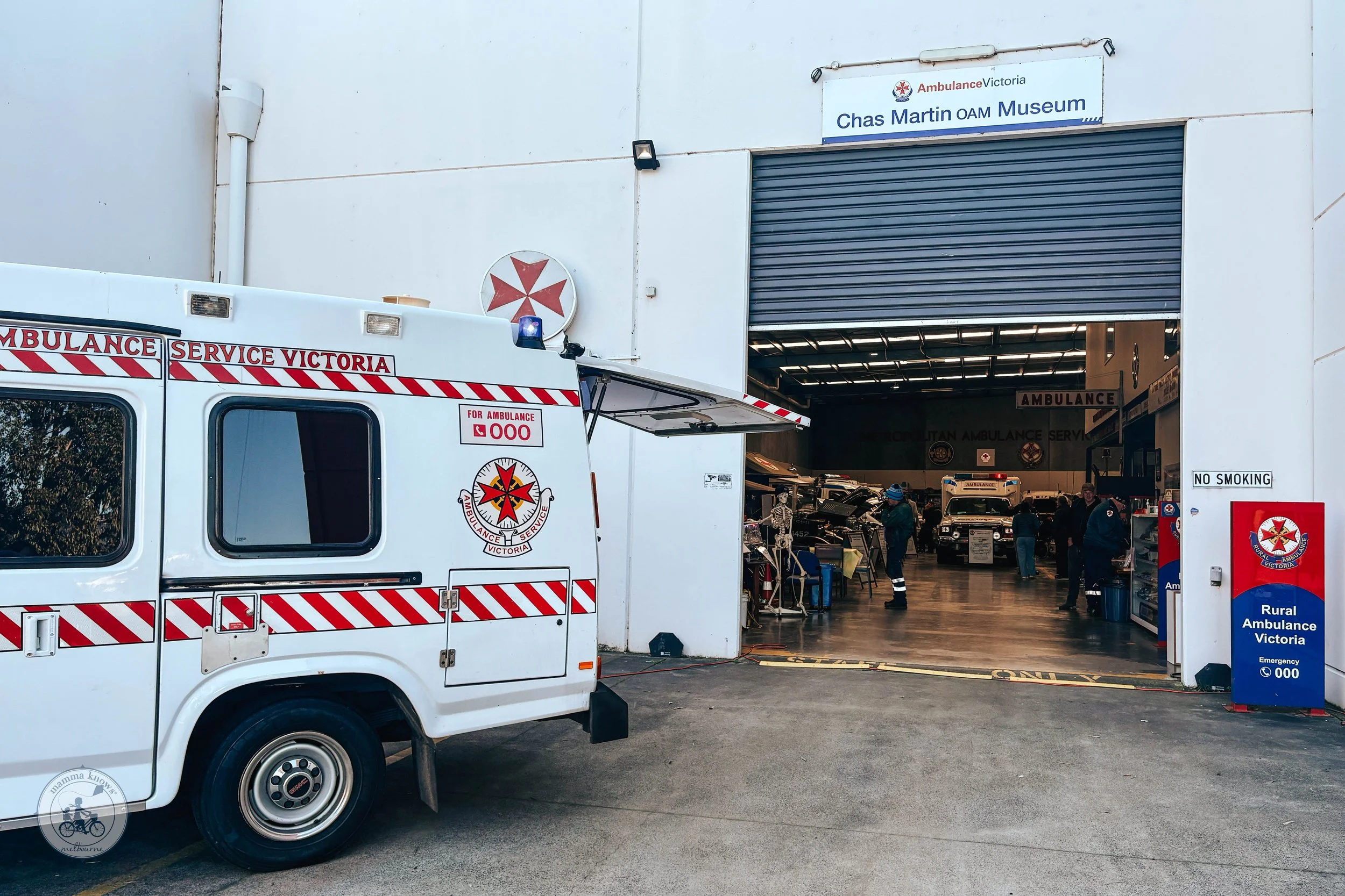 Mamma Knows East - Ambulance Victoria Chas Martin OAM Museum, Bayswater