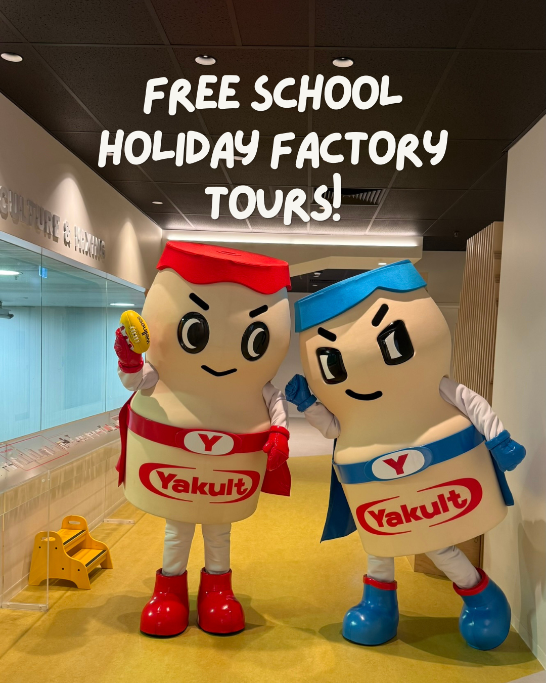 FREE Yakult Factory Tours