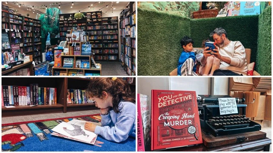 the leaf bookshop, ashburton
