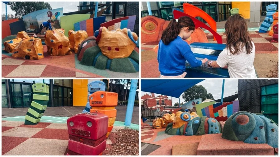 carnegie library playground, carnegie