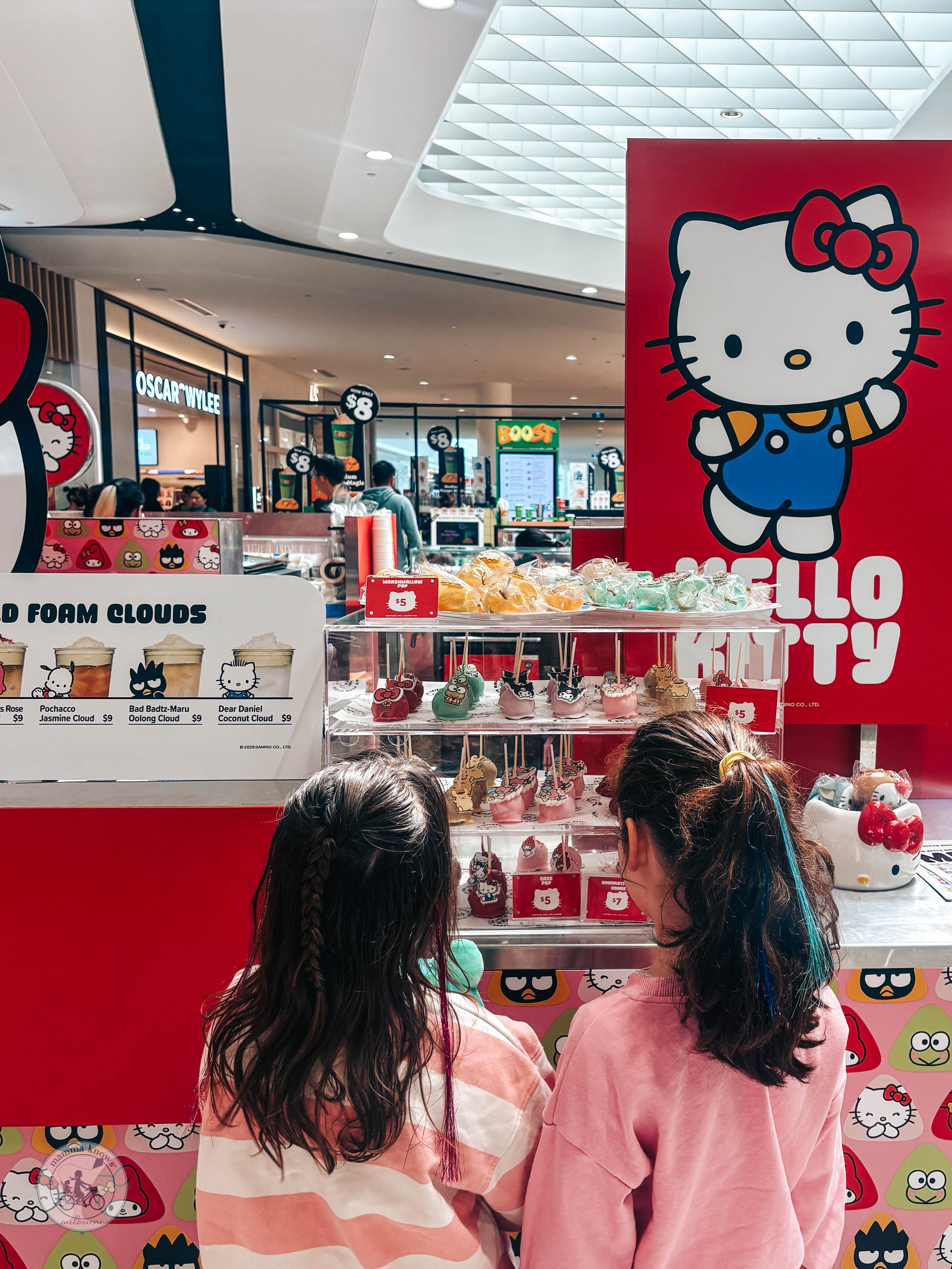 Copyright Mamma Knows East - Hello Kitty Kiosk @ The Glen, Glen Waverley