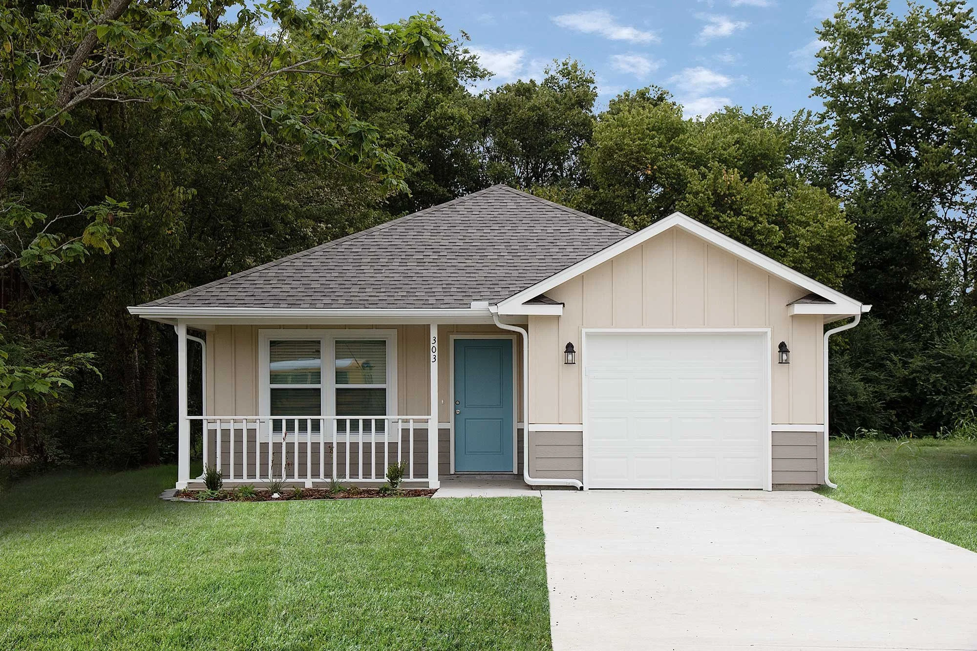 3 Bedroom, 2 Bathroom, 1-Car Garage, 
1,574 sq ft

Home Style: The Columbia