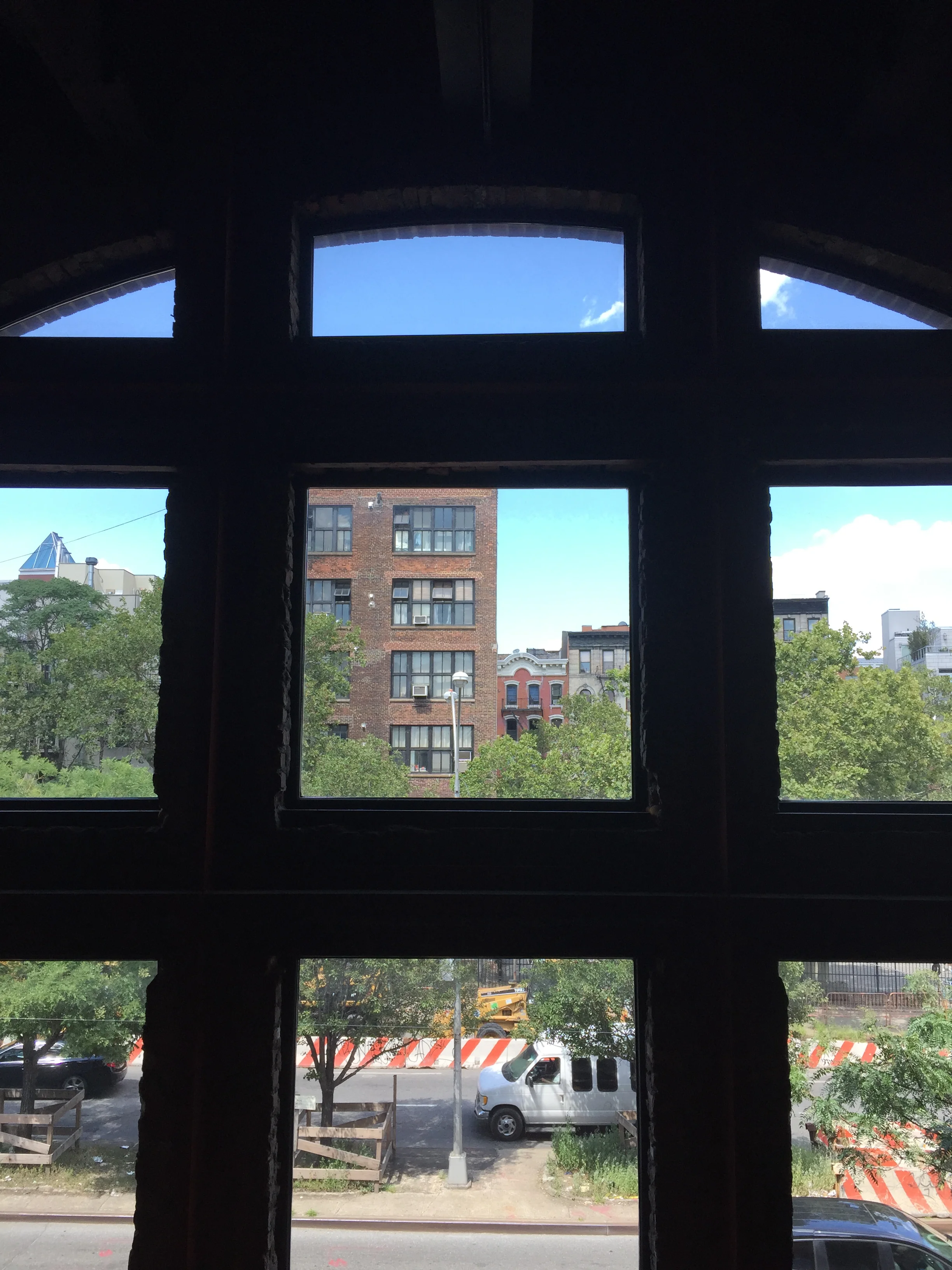 View from the Sunshine Cinema in the Lower East Side. 