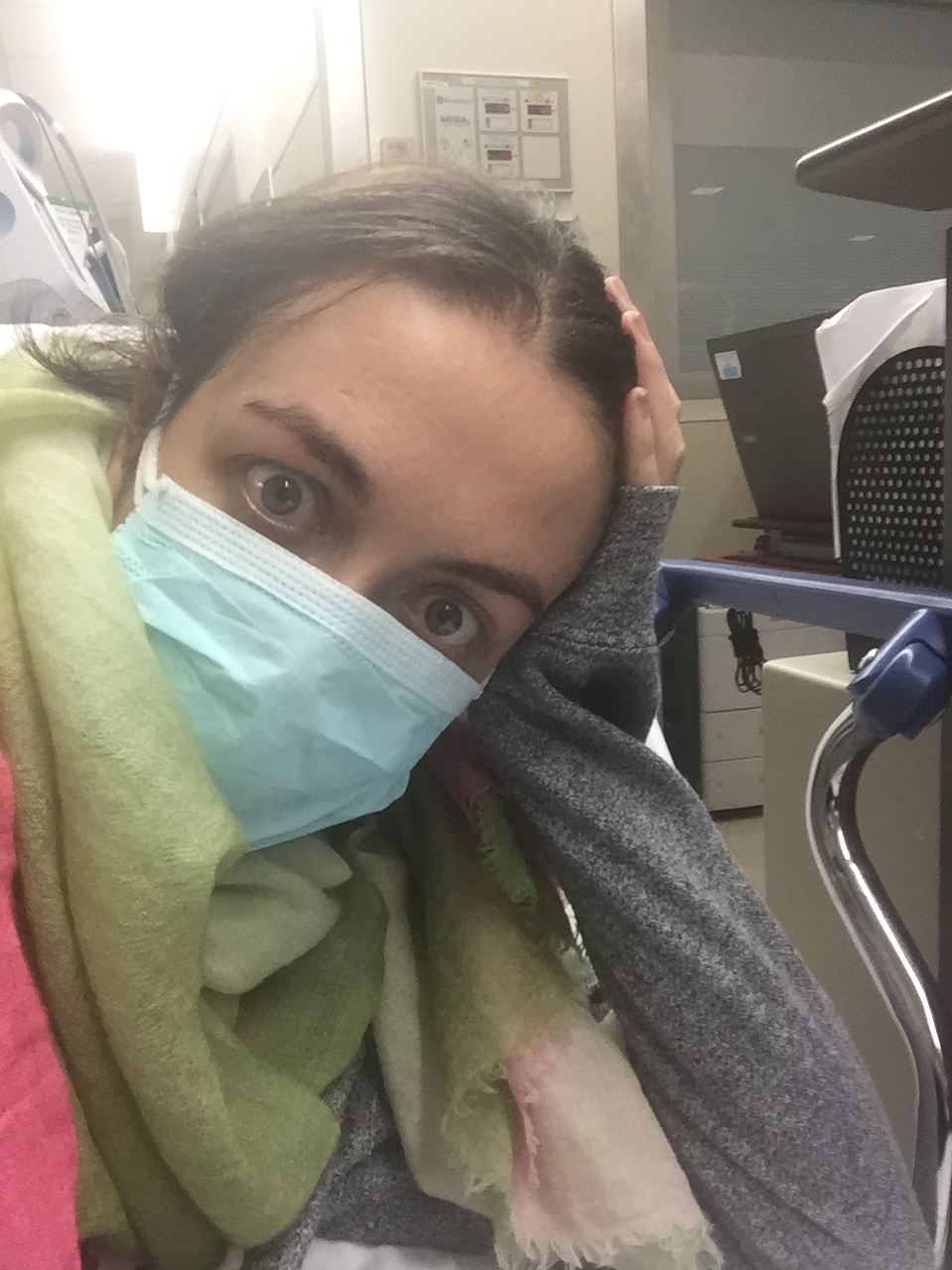 SO BORED IN THE ER. THAT SHIT TOOK 8 HOURS. THEY GAVE ME ANTIBIOTICS.