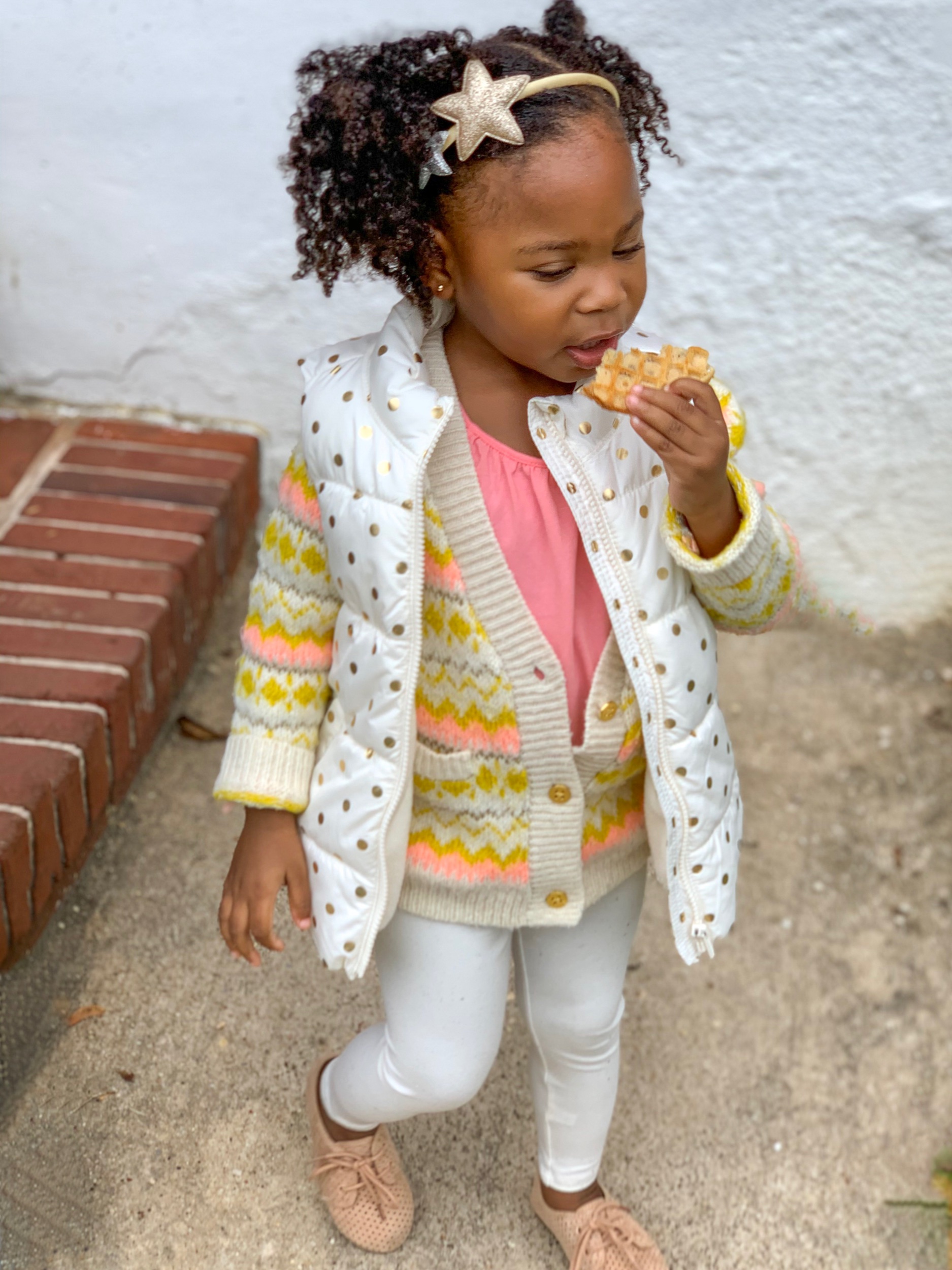 How to Style a Bold &amp; Colorful Sweater // Toddler Style