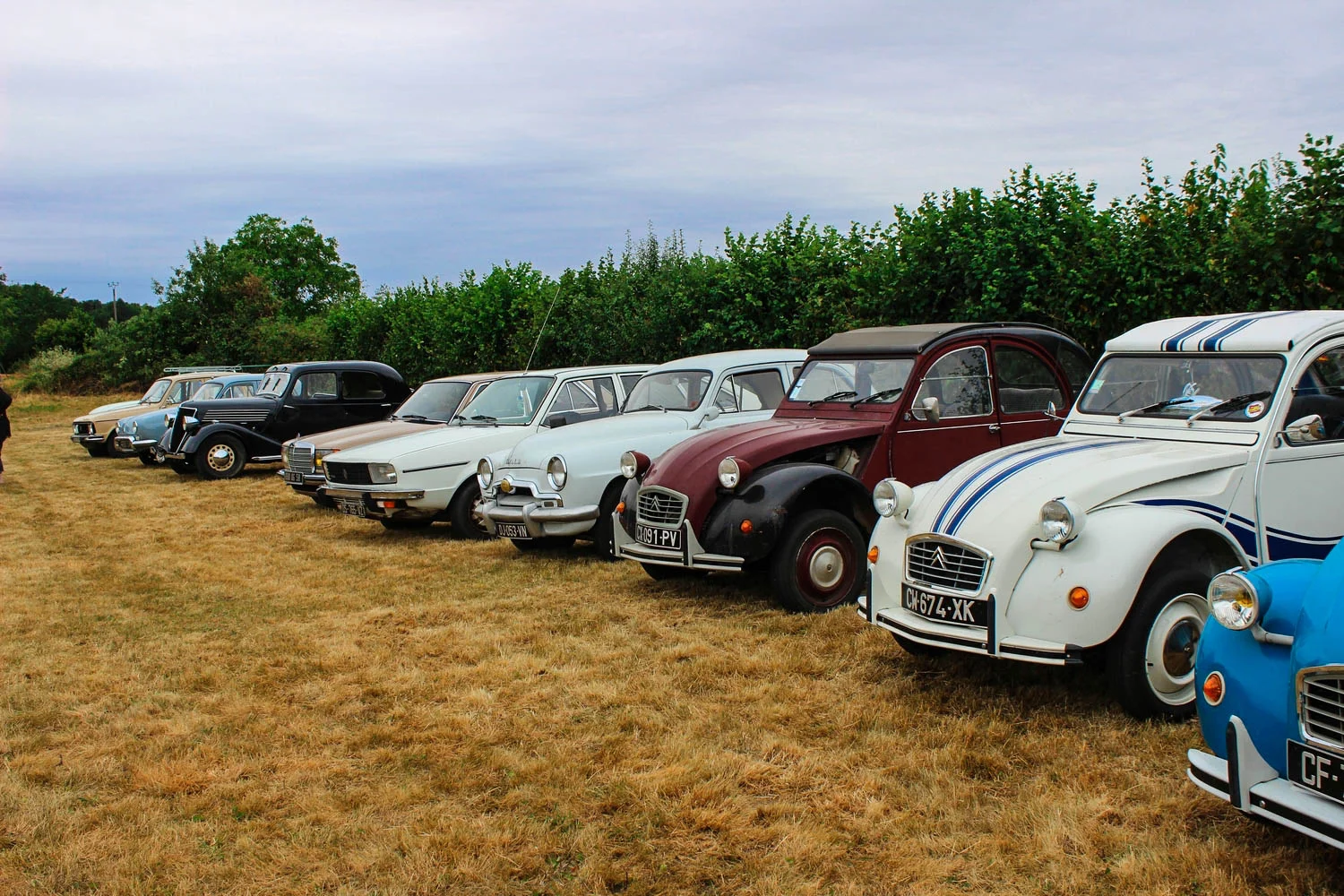 OLD CAR CLUB PARTY, BOURGOGNE