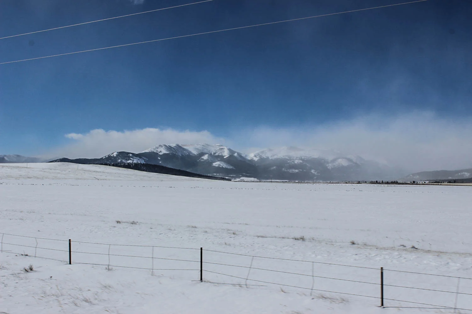 Chasing a snowstorm in southern Colorado