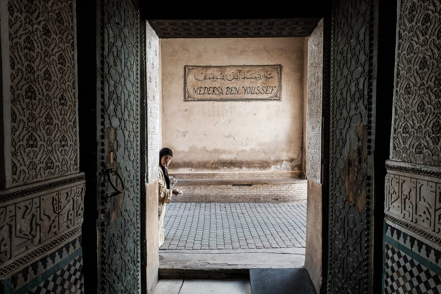 Probably my favorite among the set of photos below. She was trying to hide from me as I take photos. She knew I was standing there for a while, and maybe out of curiosity, she decided to look back if I was done, then I got this shot. 