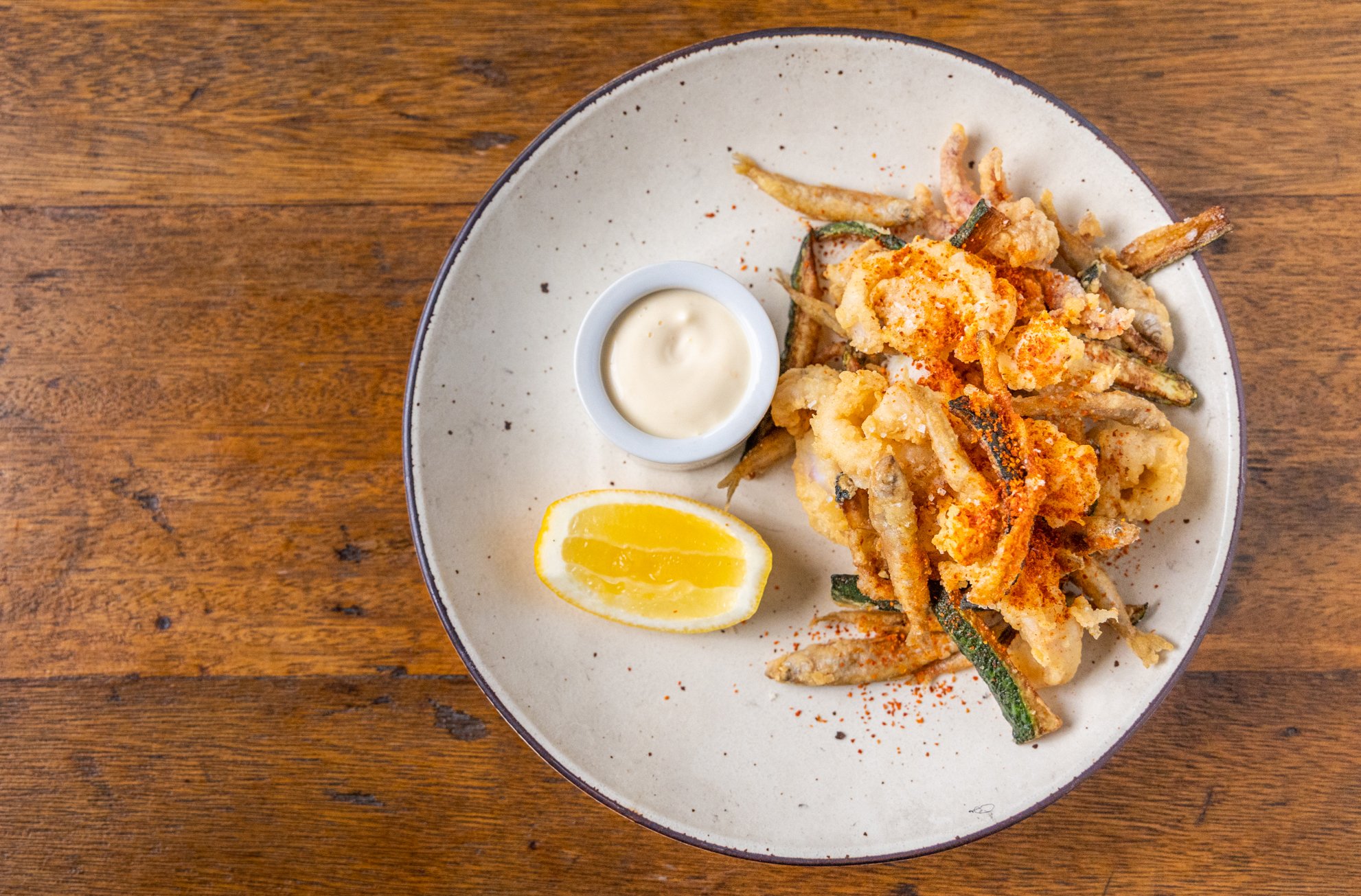  Calamari and Whitebait Fritti