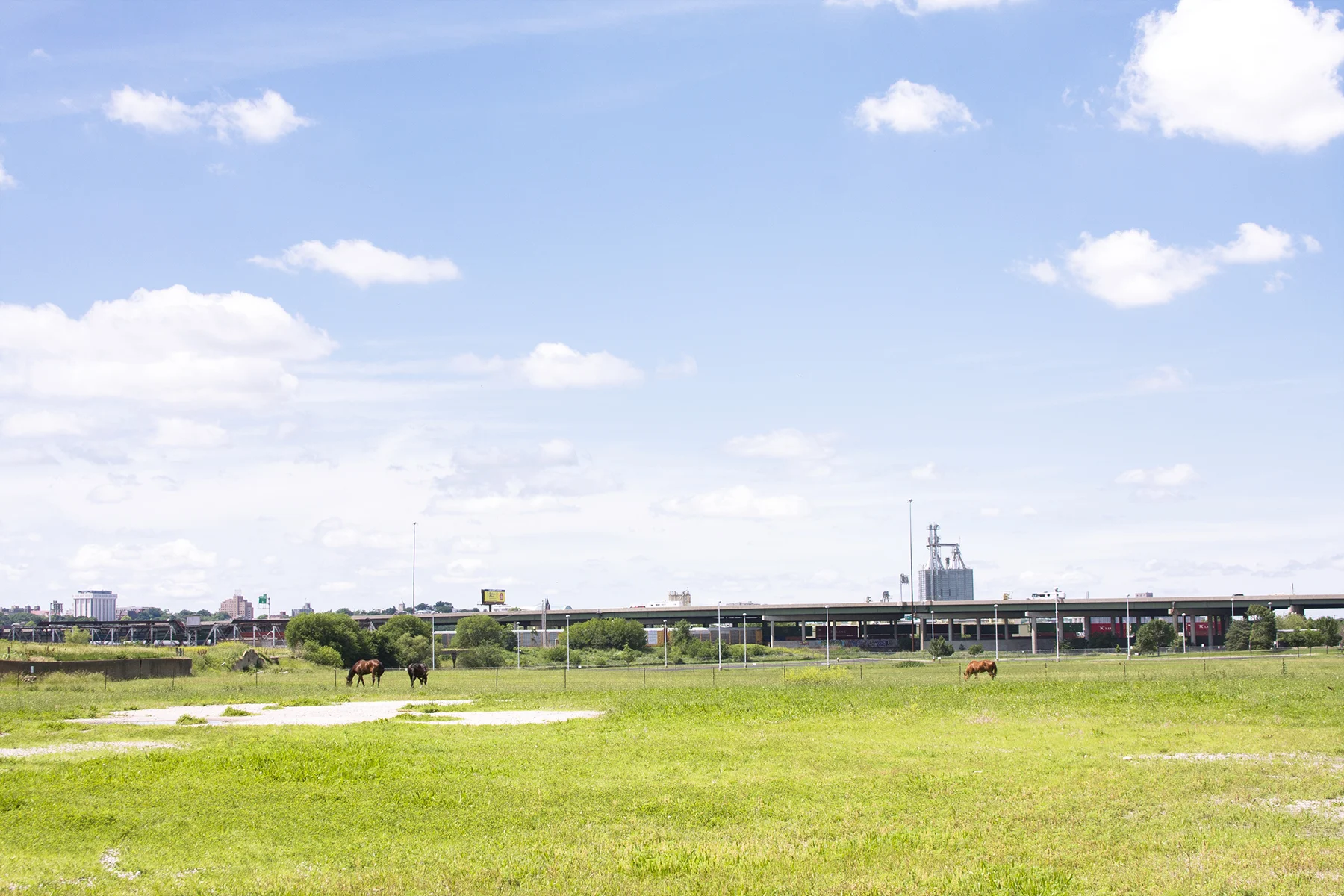 West Bottoms, Kansas-Missouri border. Kansas City, Missouri. June, 2015